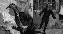 Collage illustration from Une semaine de bont by Max Ernst